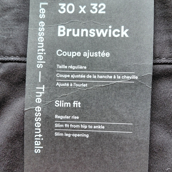 Frank & Oak Men's Black Chinos - Picture 5 of 9